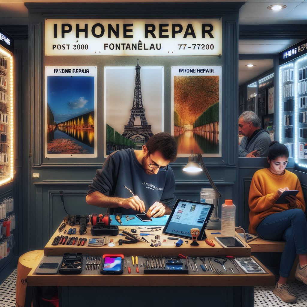 Reparation iPhone Fontainebleau (77300)