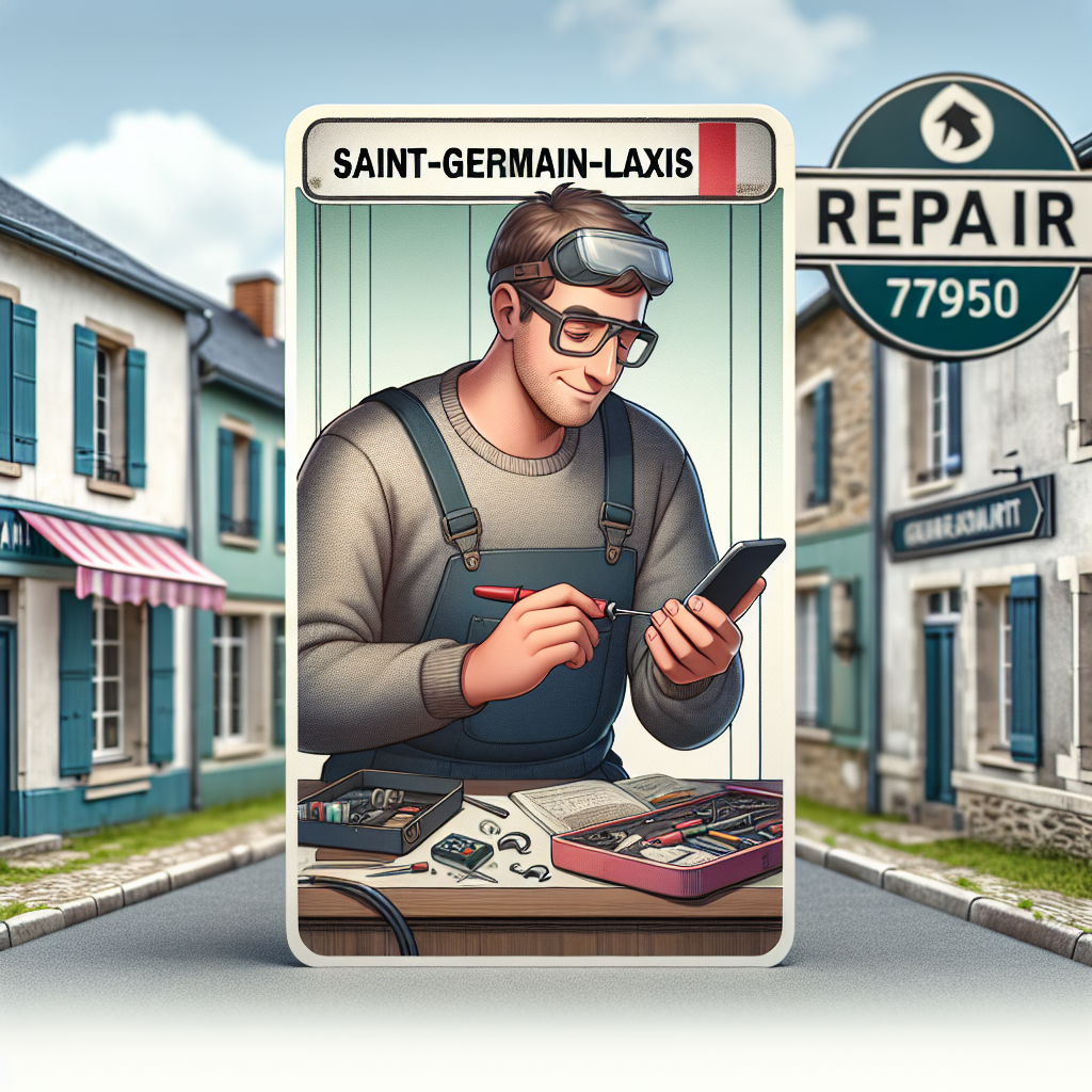 Reparation iPhone Saint-Germain-Laxis (77950)