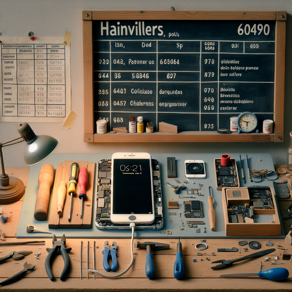 Reparation iPhone Hainvillers (60490)