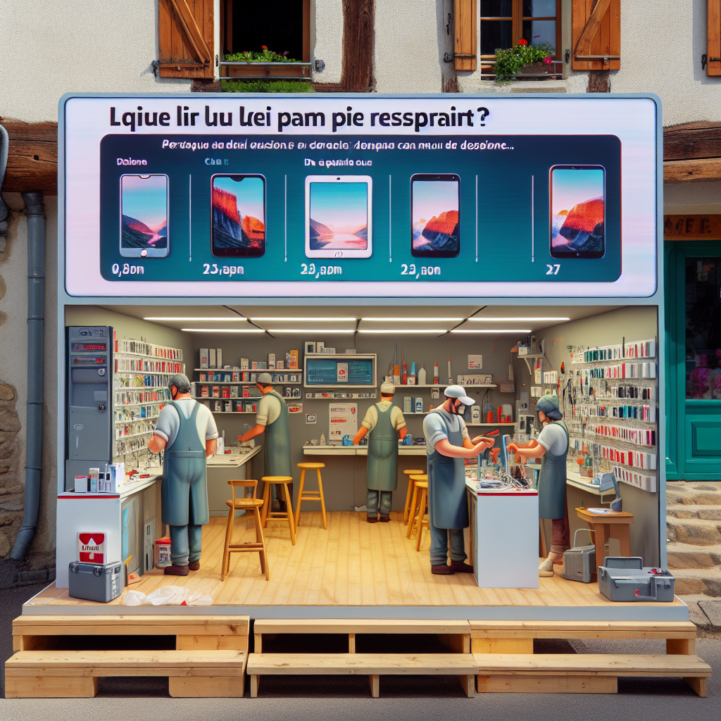 Reparation iPhone La Boissière-École (78125)