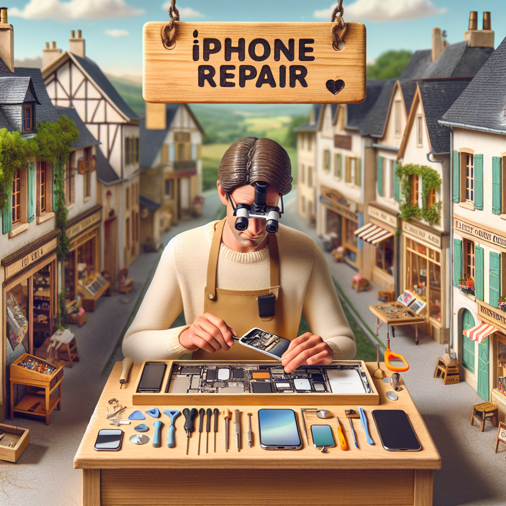 Reparation iPhone Le Coudray-Saint-Germer (60850)