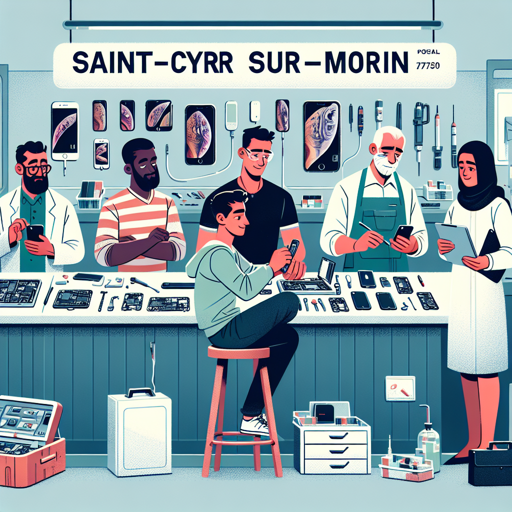 Reparation iPhone Saint-Cyr-sur-Morin (77750)