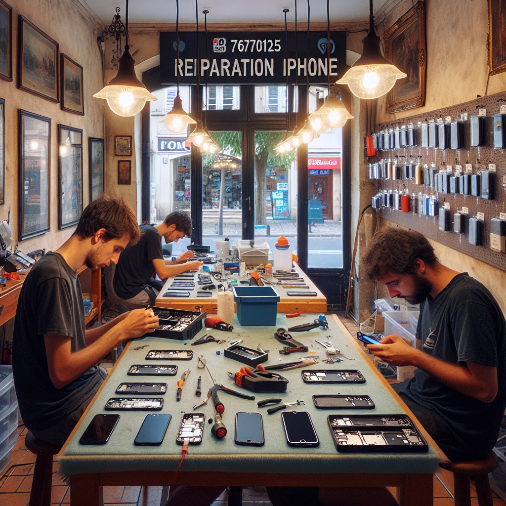 Reparation iPhone Saint-Hilarion (78125)