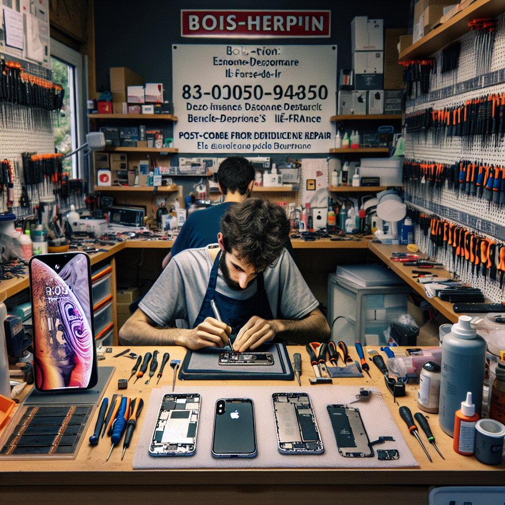 Reparation iPhone Bois-Herpin (91150)