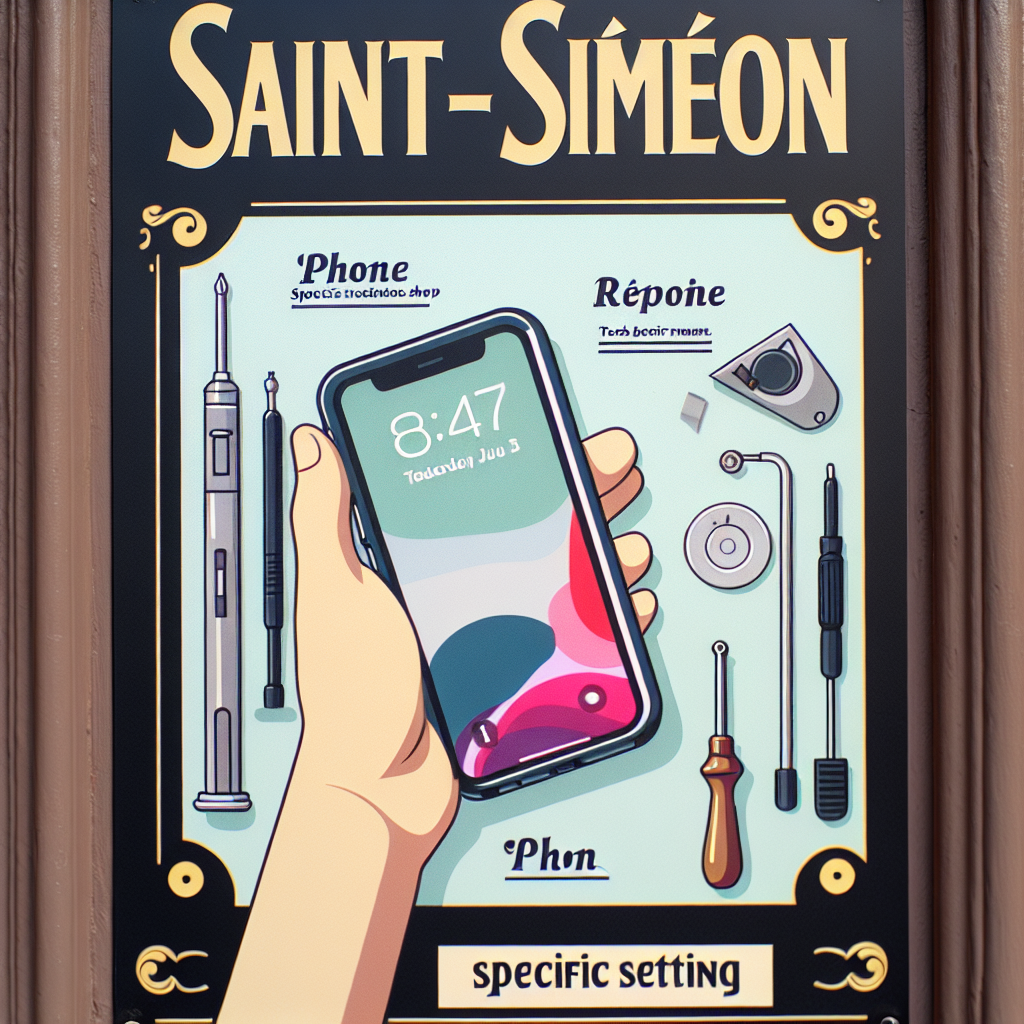 Reparation iPhone Saint-Siméon (77169)
