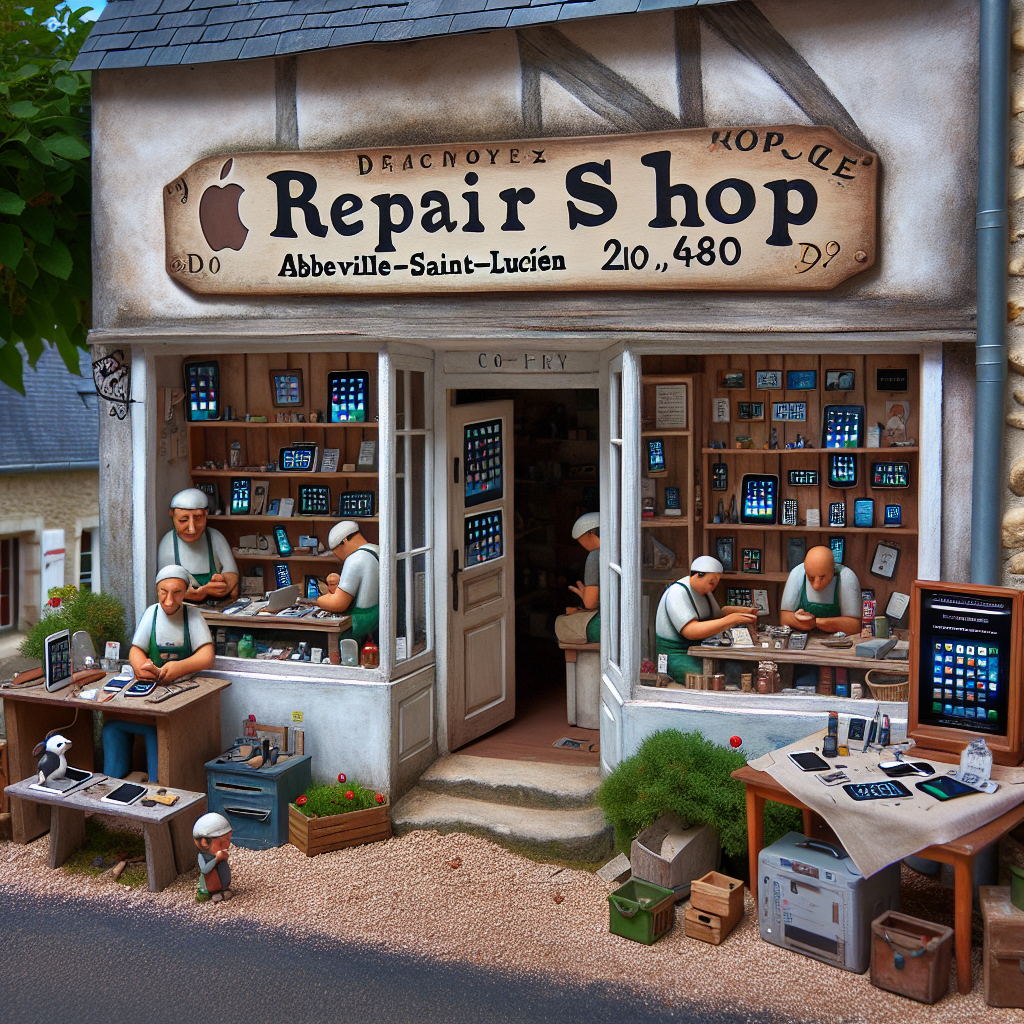 Reparation iPhone Abbeville-Saint-Lucien (60480)