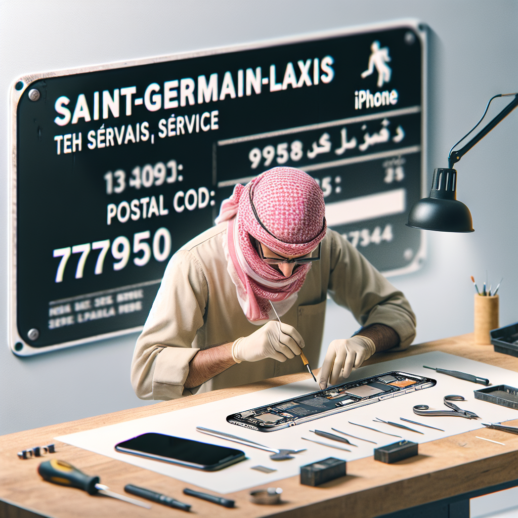 Reparation iPhone Saint-Germain-Laxis (77950)