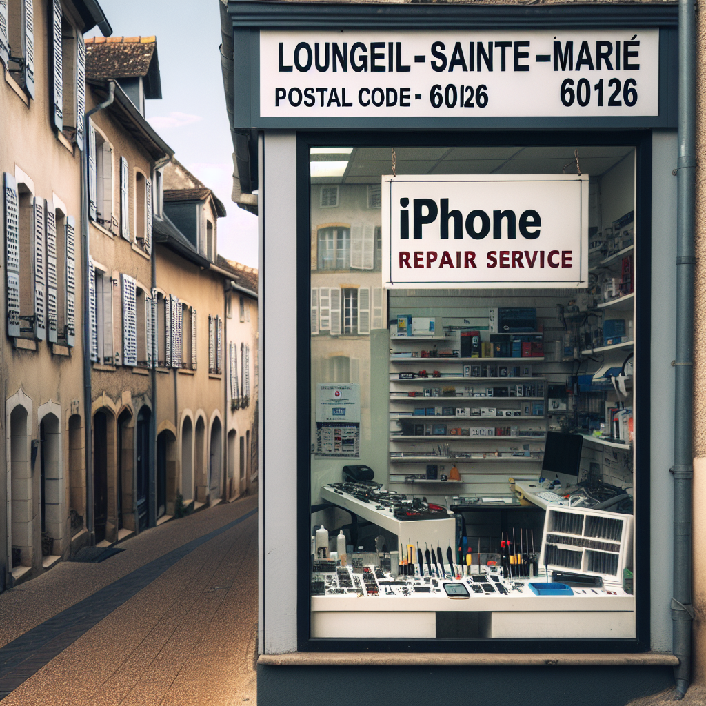 Reparation iPhone Longueil-Sainte-Marie (60126)