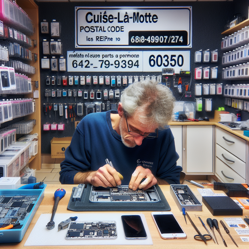 Reparation iPhone Cuise-la-Motte (60350)