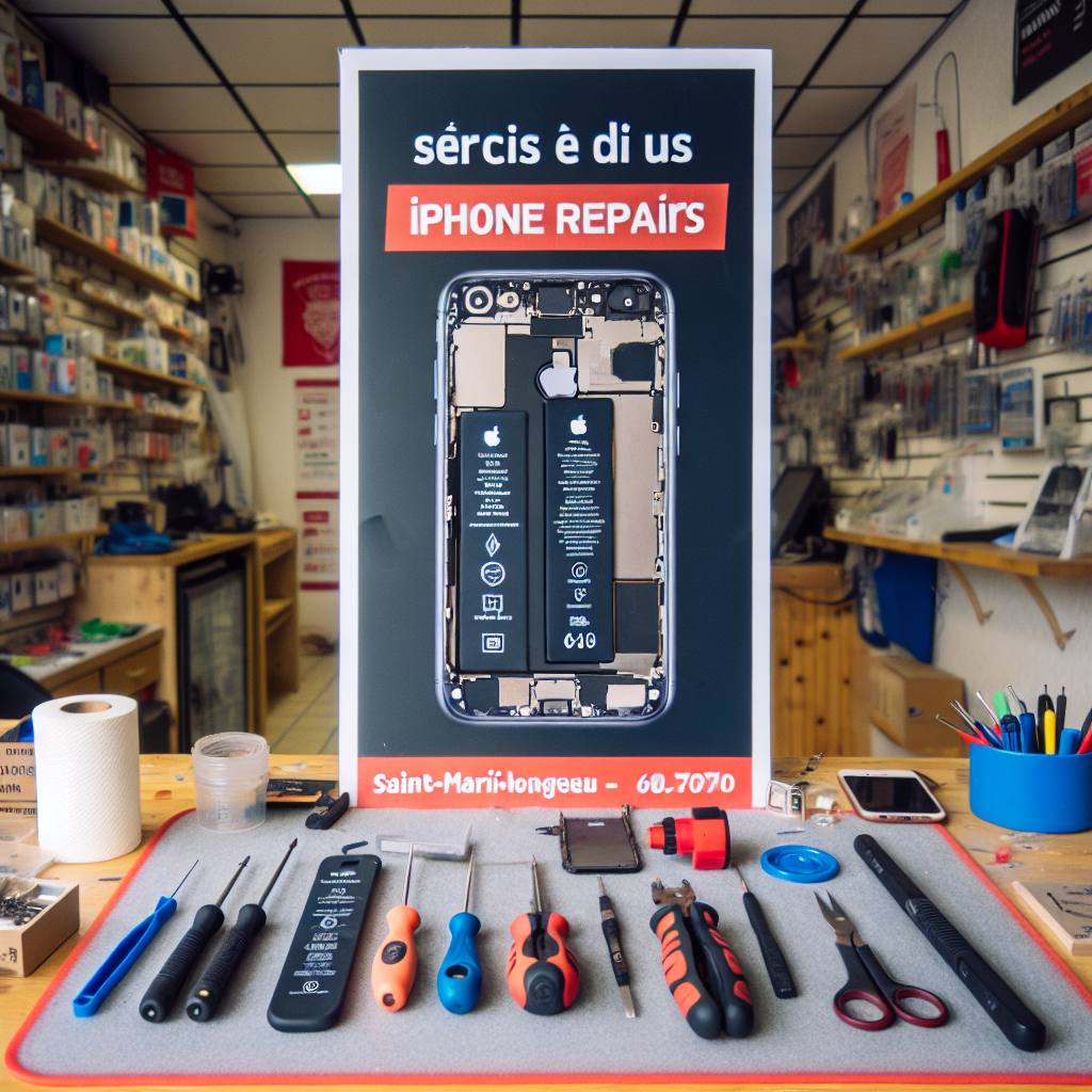 Reparation iPhone Saint-Martin-Longueau (60700)