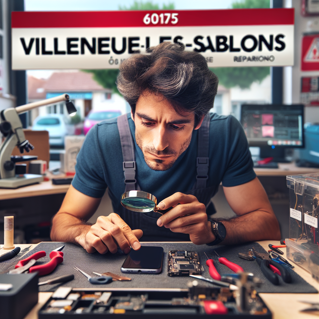 Reparation iPhone Villeneuve-les-Sablons (60175)