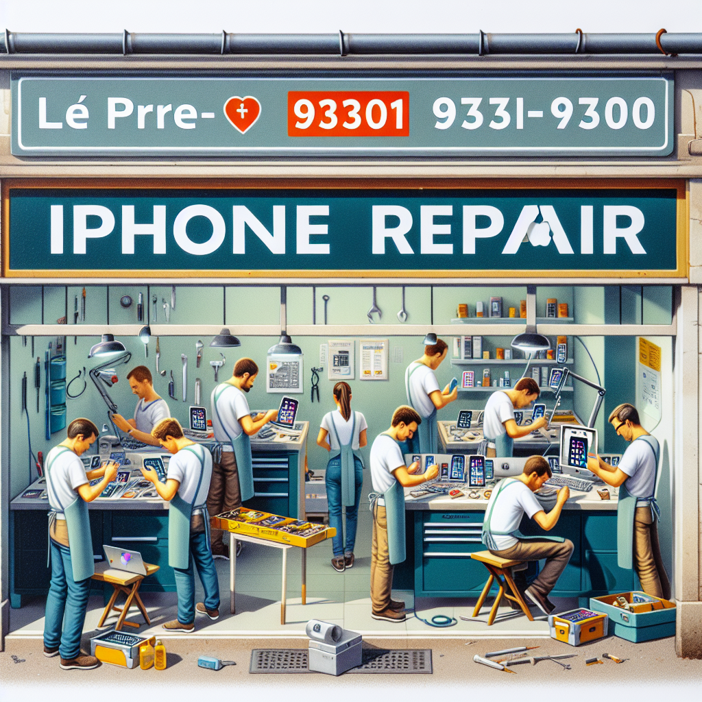 Reparation iPhone Le Pré-Saint-Gervais (93310)