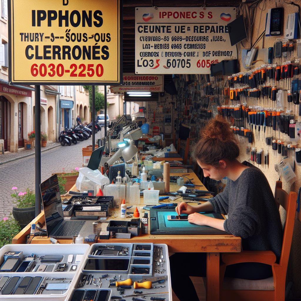 Reparation iPhone Thury-sous-Clermont (60250)