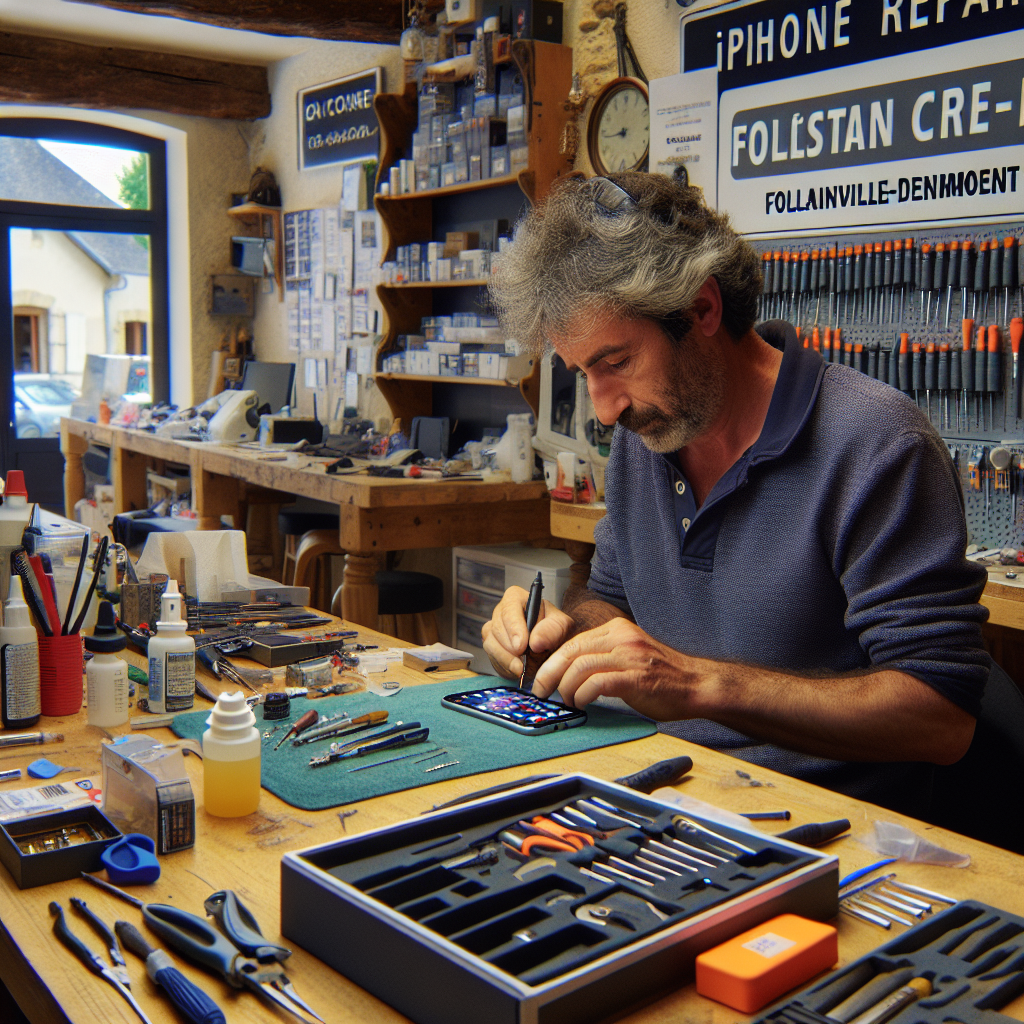 Reparation iPhone Follainville-Dennemont (78520)