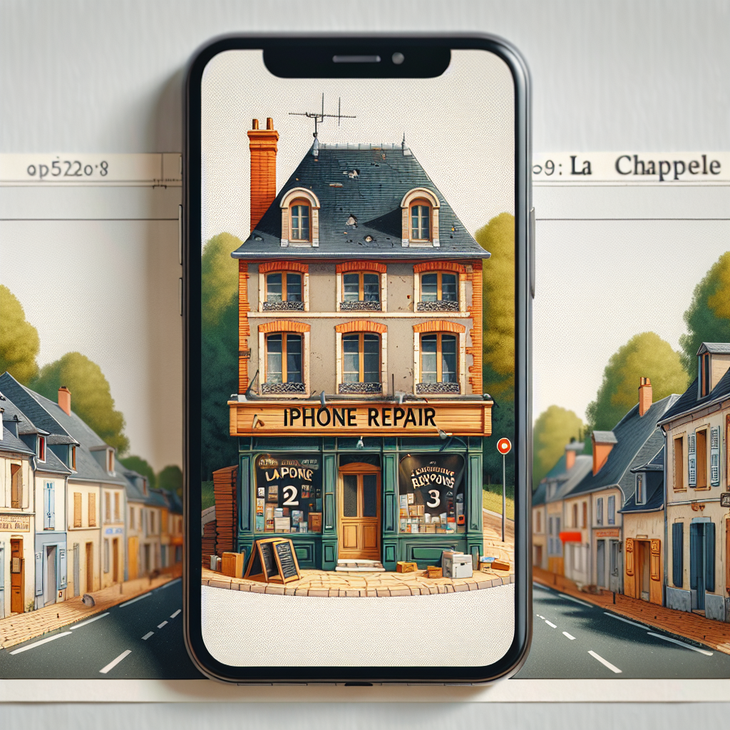 Reparation iPhone La Chapelle-en-Vexin (95420)