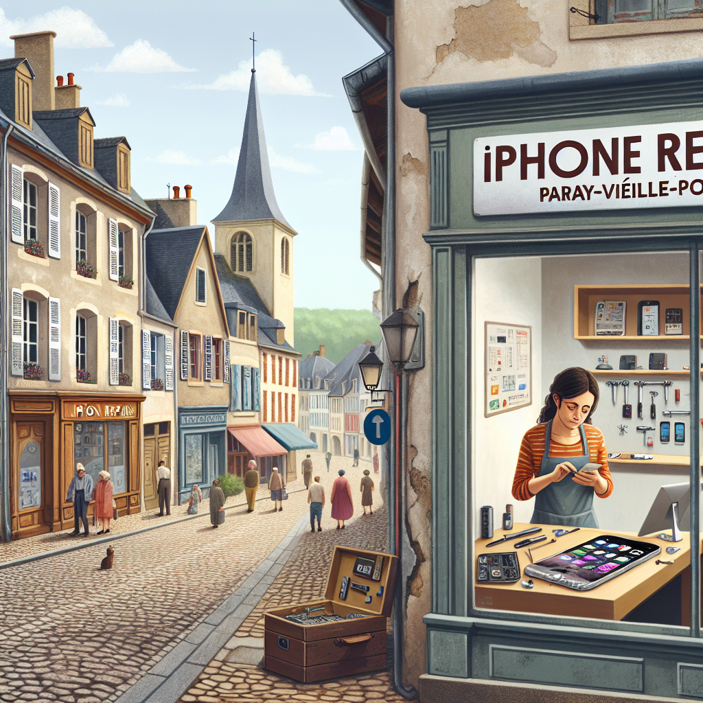 Reparation iPhone Paray-Vieille-Poste (91550)