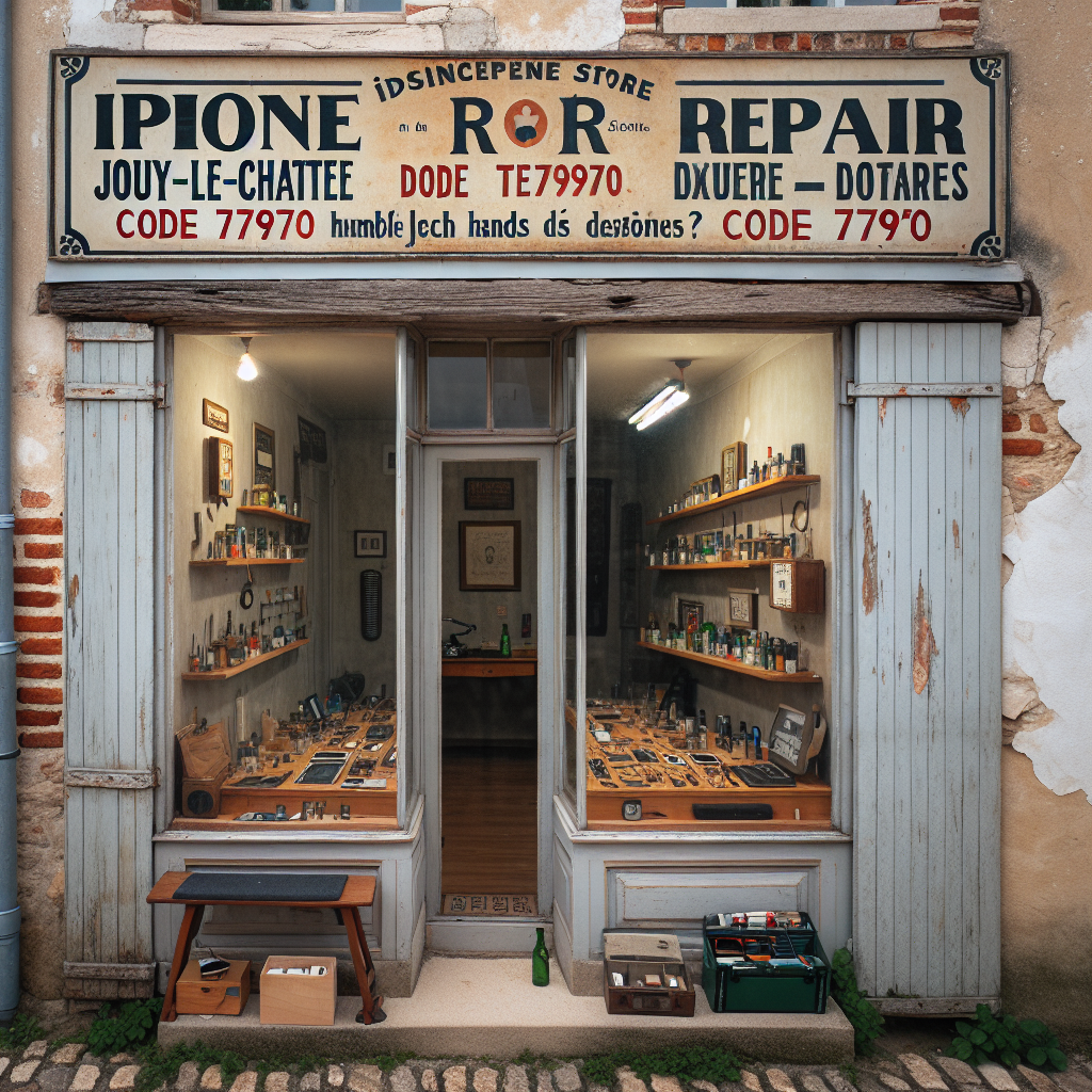 Reparation iPhone Jouy-le-Châtel (77970)