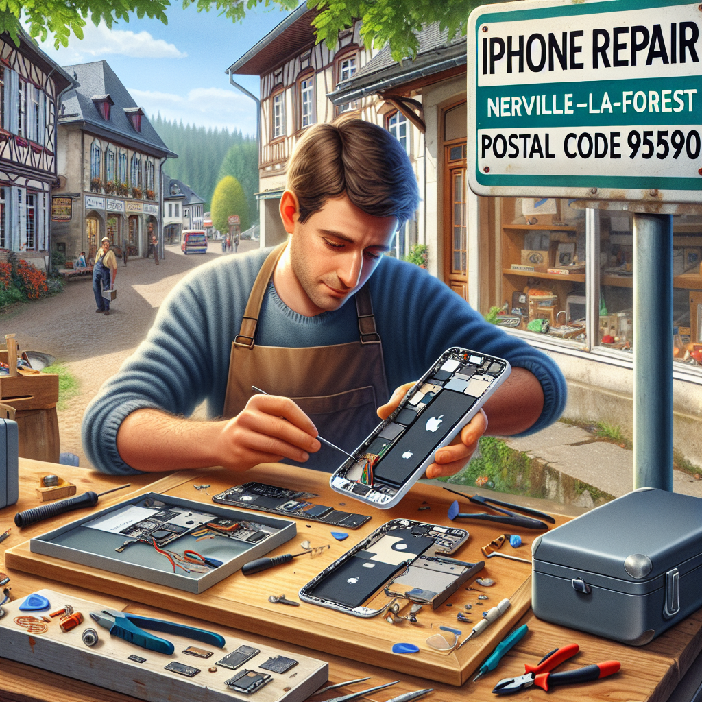 Reparation iPhone Nerville-la-Forêt (95590)