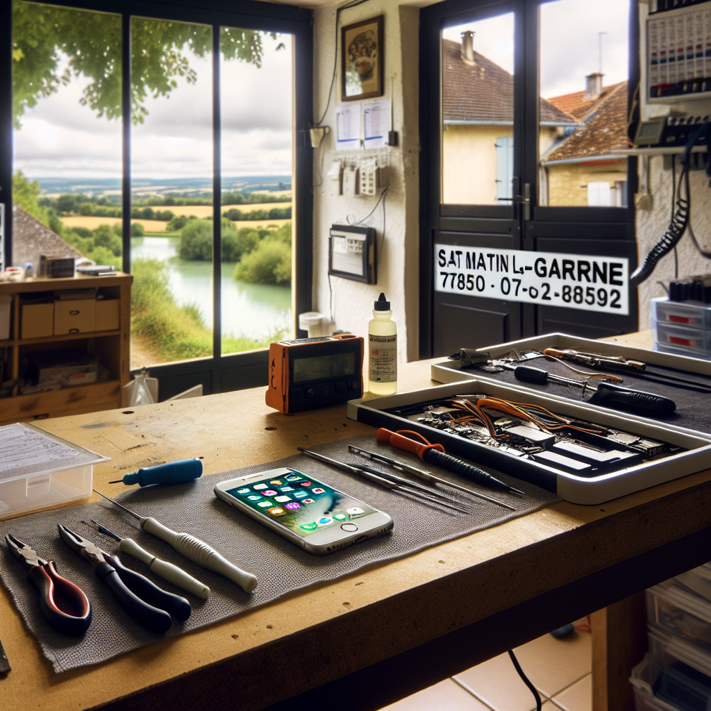 Reparation iPhone Saint-Martin-la-Garenne (78520)