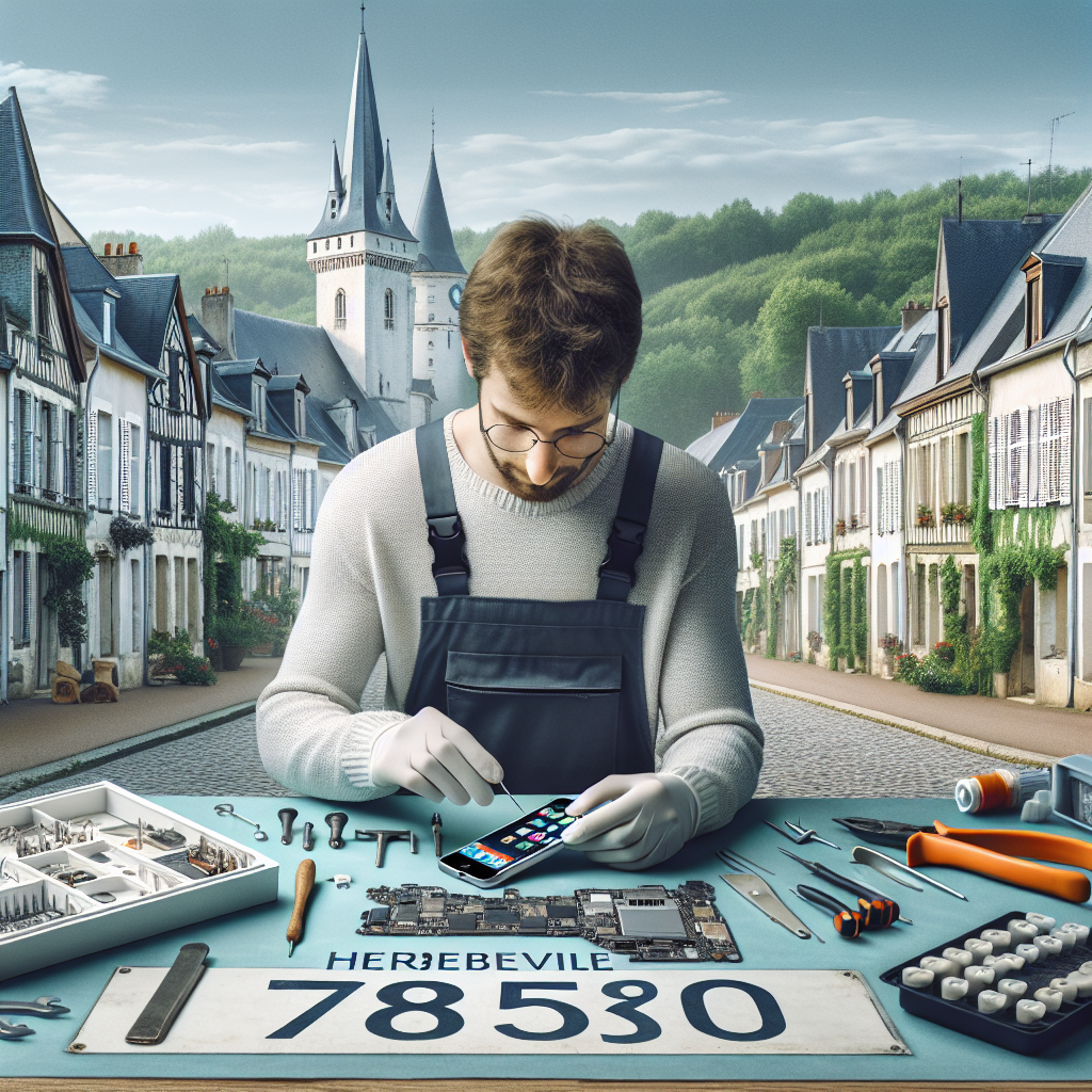 Reparation iPhone Herbeville (78580)