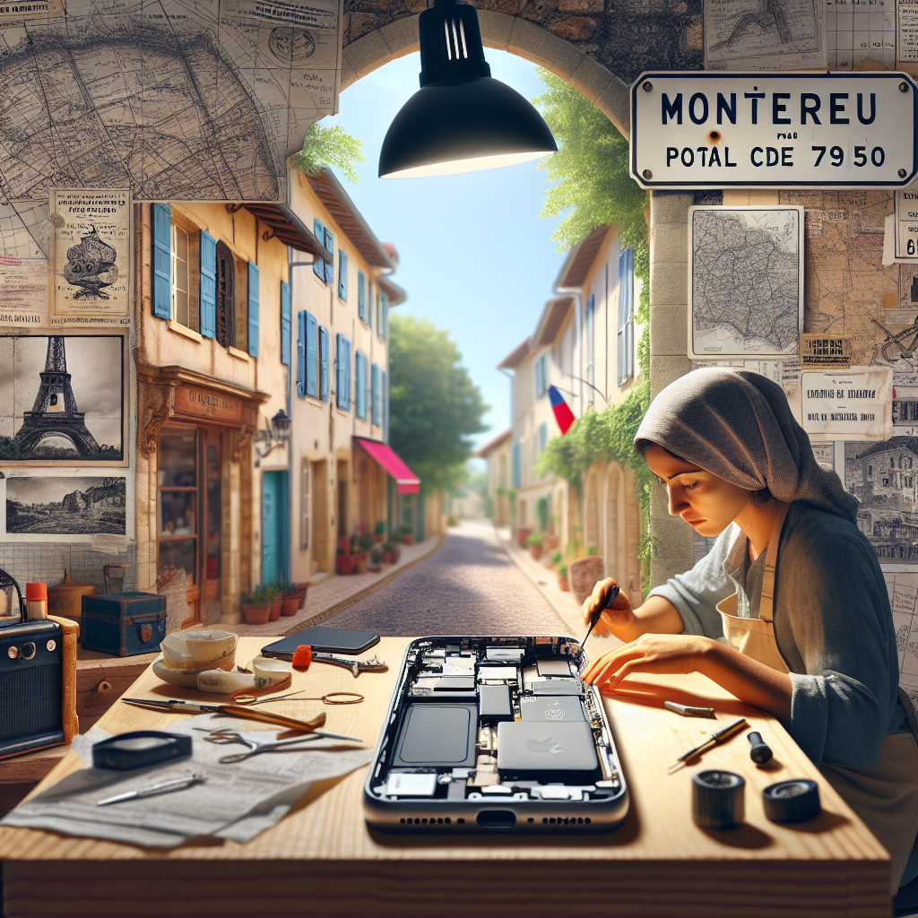 Reparation iPhone Montereau-sur-le-Jard (77950)
