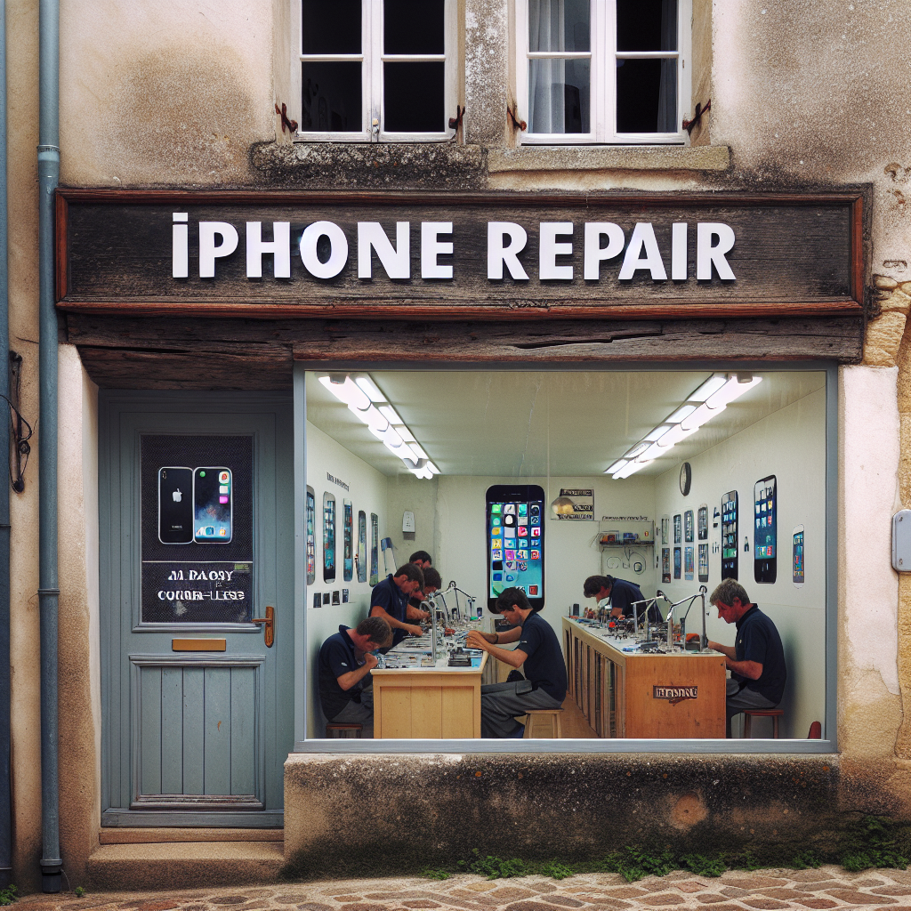 Reparation iPhone Courcelles-lès-Gisors (60240)