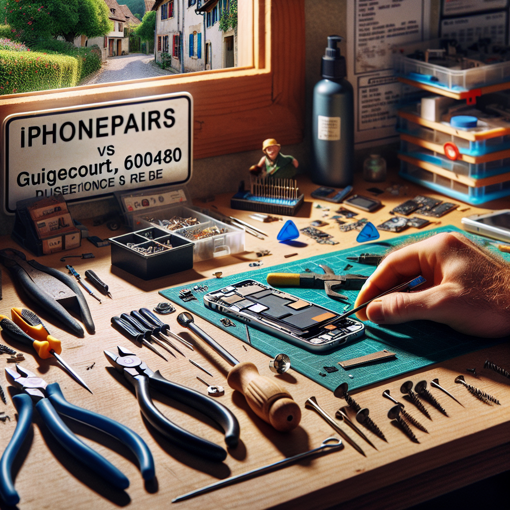 Reparation iPhone Guignecourt (60480)